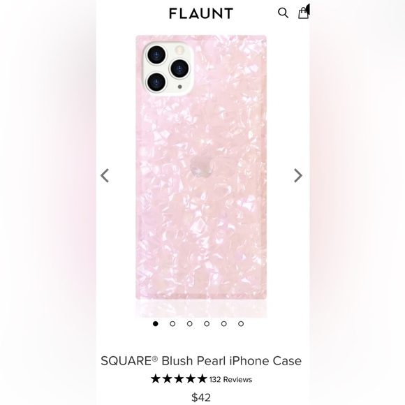 Bundle of 4 FLAUNT square iPhone 11 Pro Max phone cases + BONUS clear case! - Picture 4 of 6